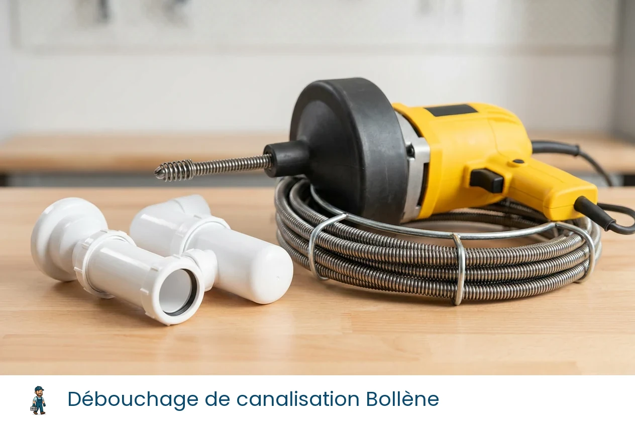 Débouchage de canalisation à Bollène