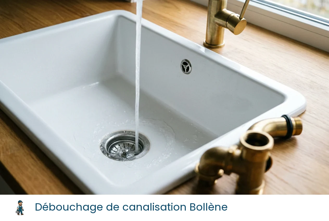 Débouchage de canalisation à Bollène