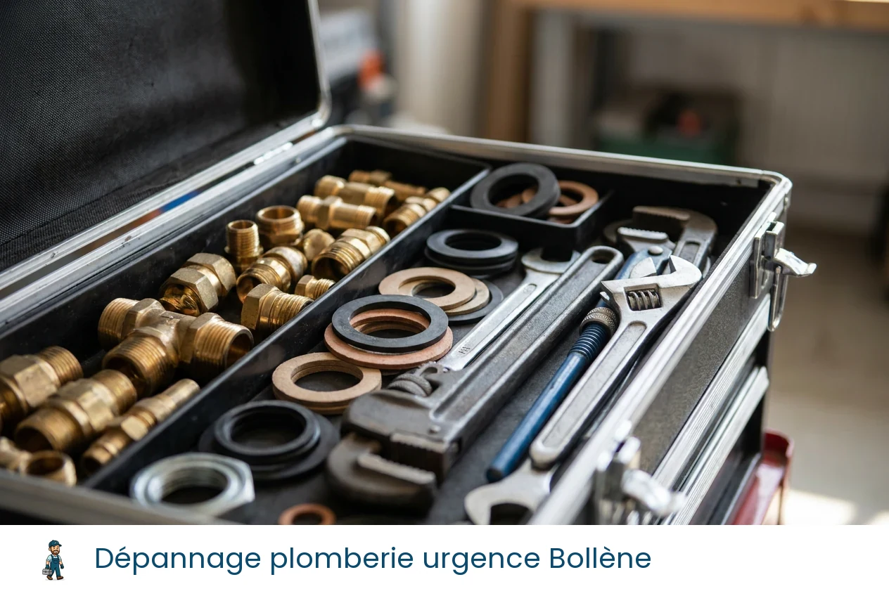 Dépannage plomberie urgence à Bollène