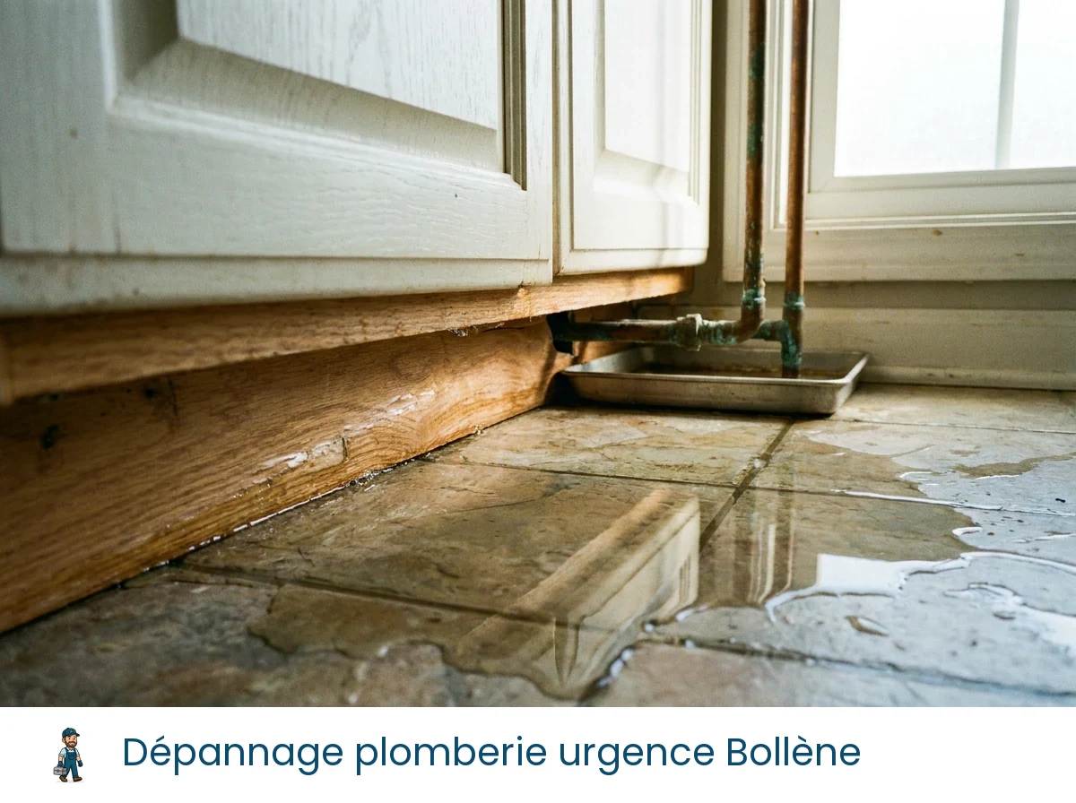 Dépannage plomberie urgence à Bollène
