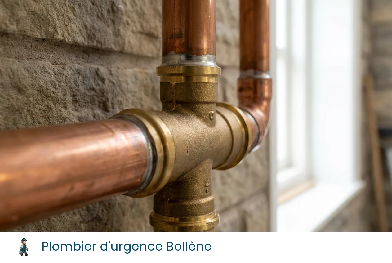 Plombier d'urgence à Bollène