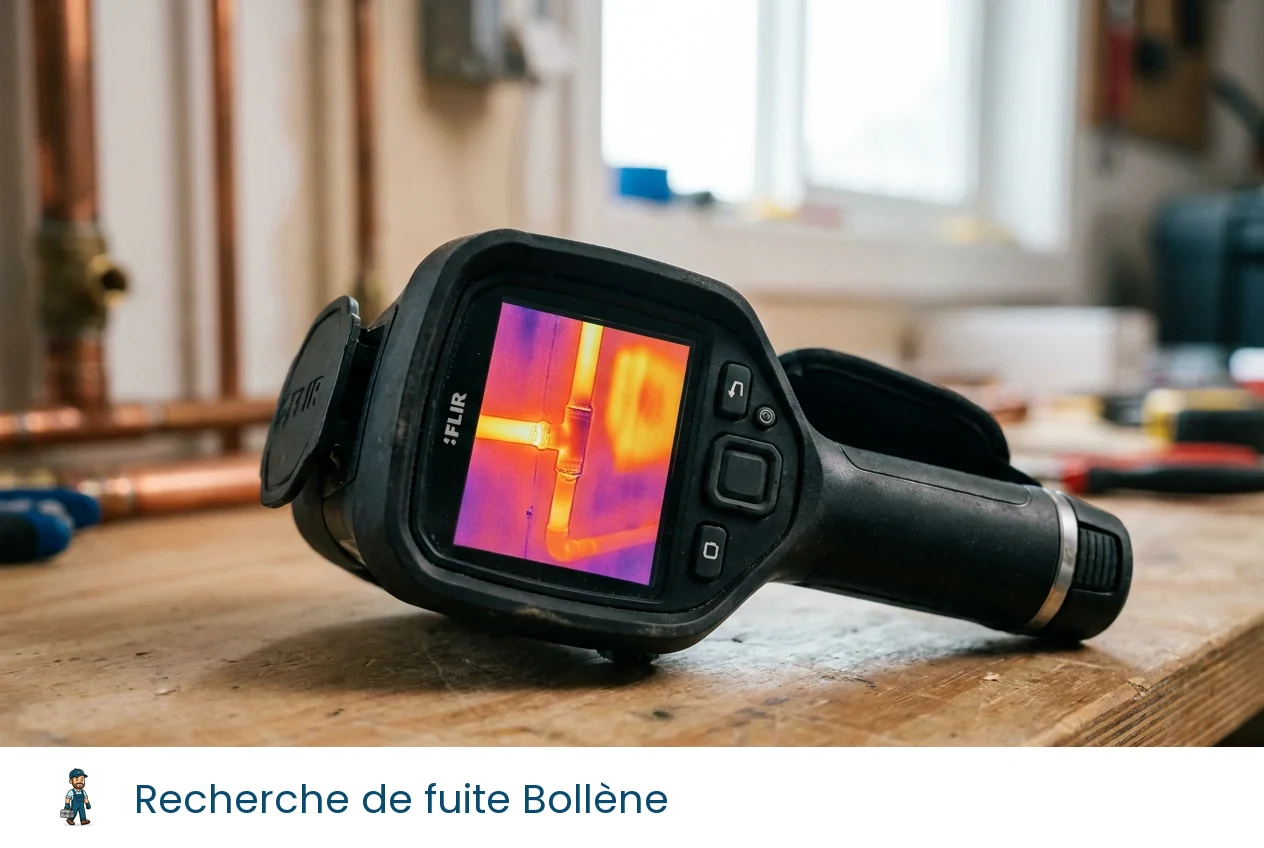 Recherche de fuite à Bollène