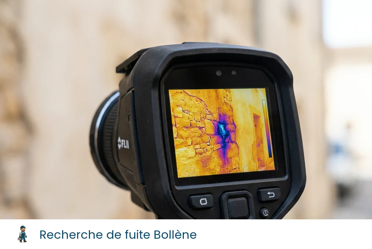 Recherche de fuite à Bollène
