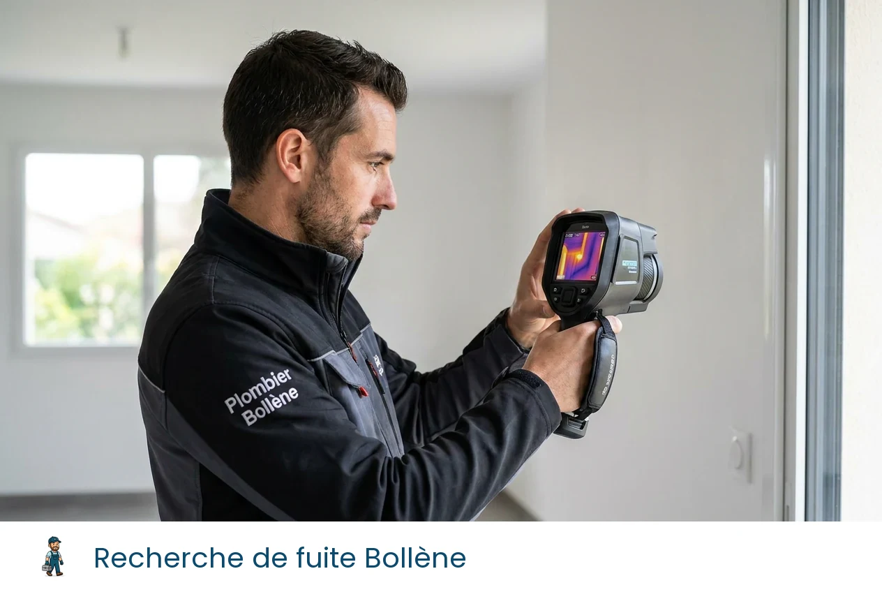 Recherche de fuite à Bollène