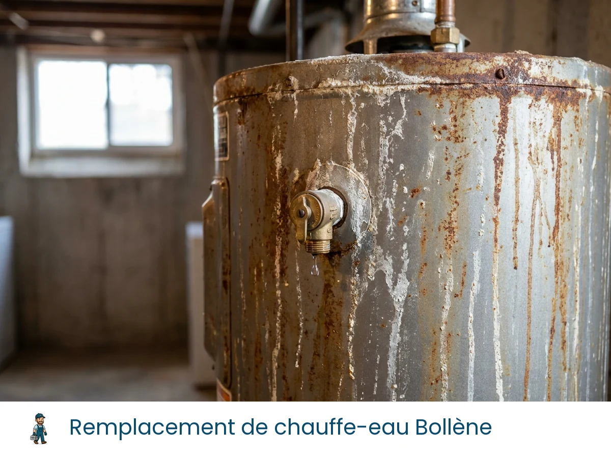 Remplacement de chauffe-eau à Bollène