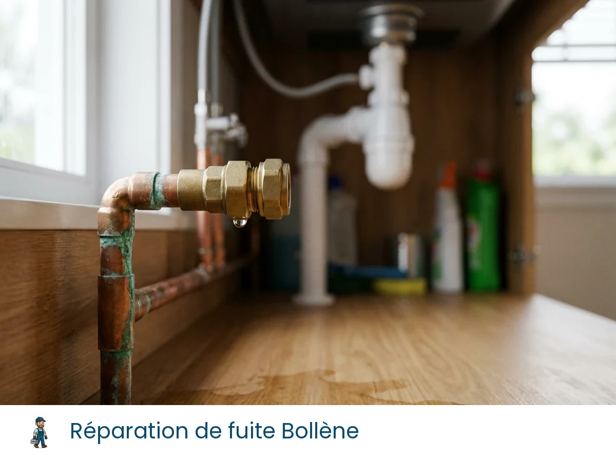 Réparation de fuite à Bollène