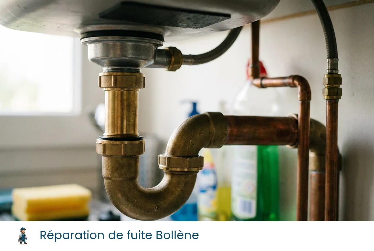 Réparation de fuite à Bollène