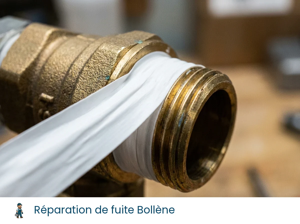Réparation de fuite à Bollène
